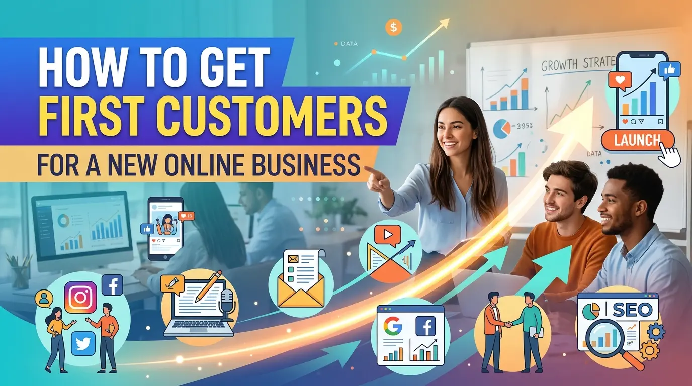 How to Get First Customers for a New Online Business